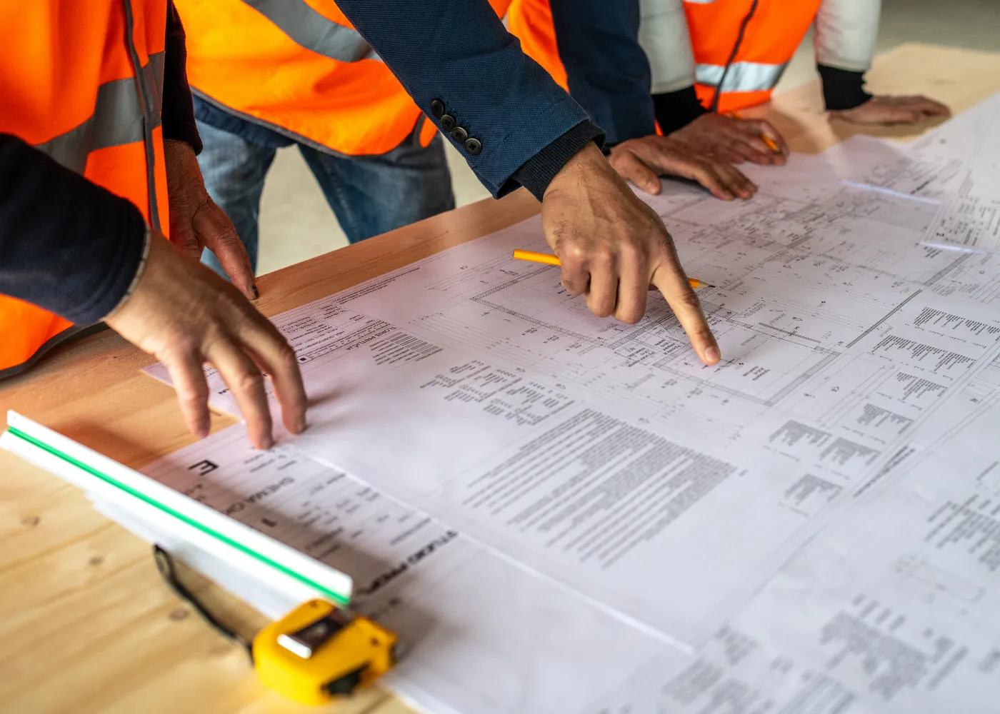 Mining professionals collaborating on safety, values and operational excellence